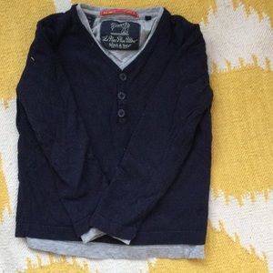 Scotch and Soda comfy long-sleeved shirt. Size 4.